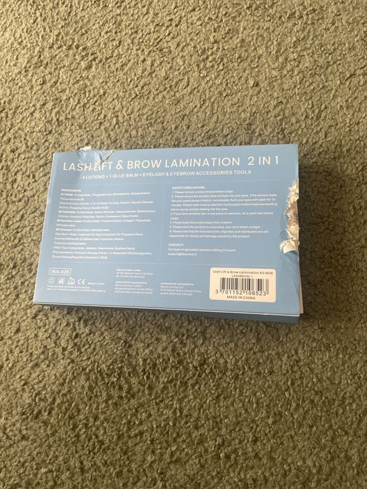 Bloomora zestaw do laminacji brwi i rzęs 0210