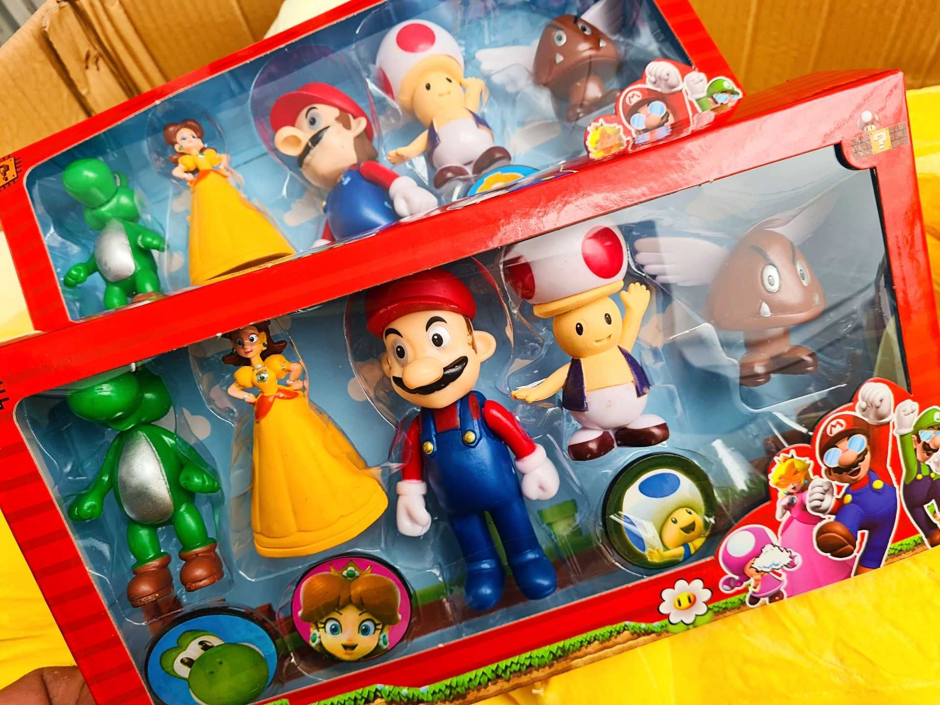 Nowy zestaw figurek Mario komplet zabawek dla dzieci