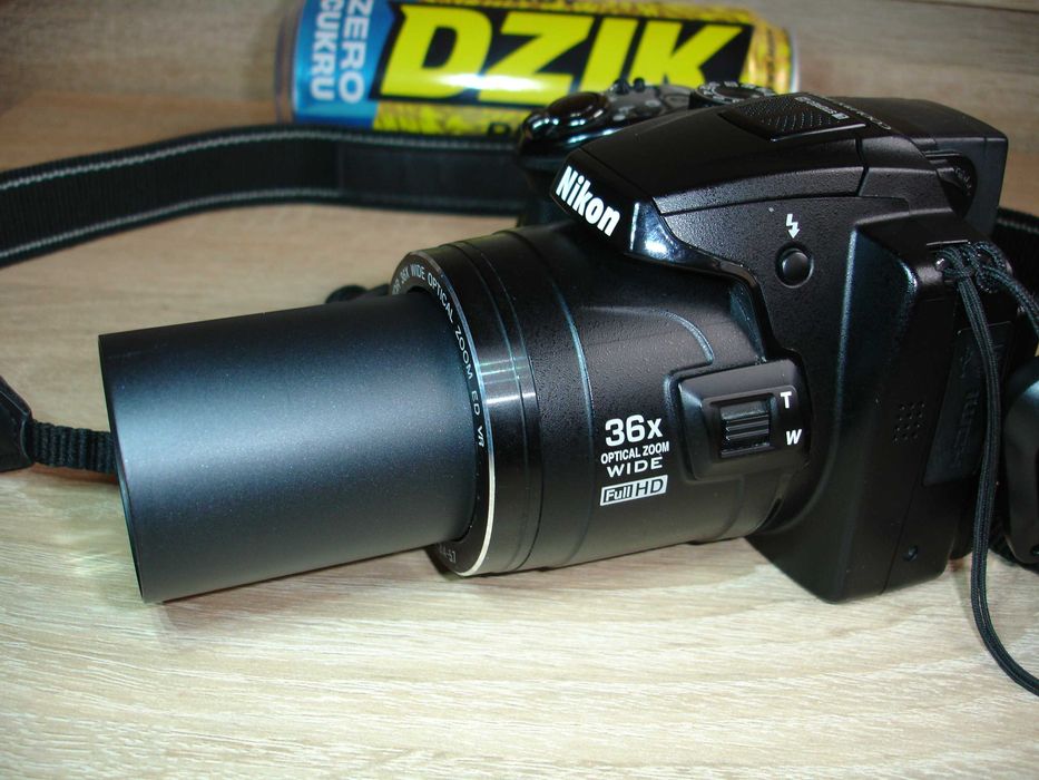 Nikon Coolpix P500 12Mpx, zoom 36x + Torba