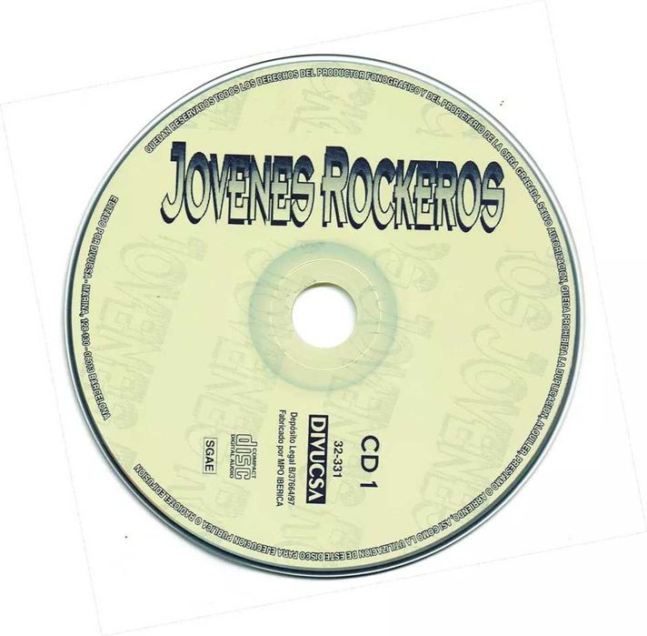 Jovenes Rockeros 3 X CD - near MINT -1997 MADE IN SPAIN