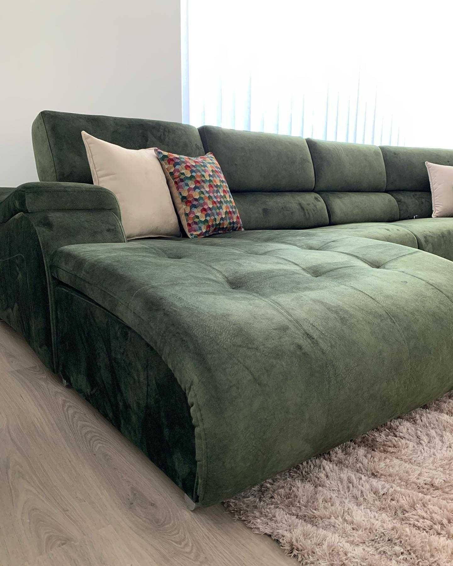 SOFA Canto com chaiselong -  NOVO - FABRICA