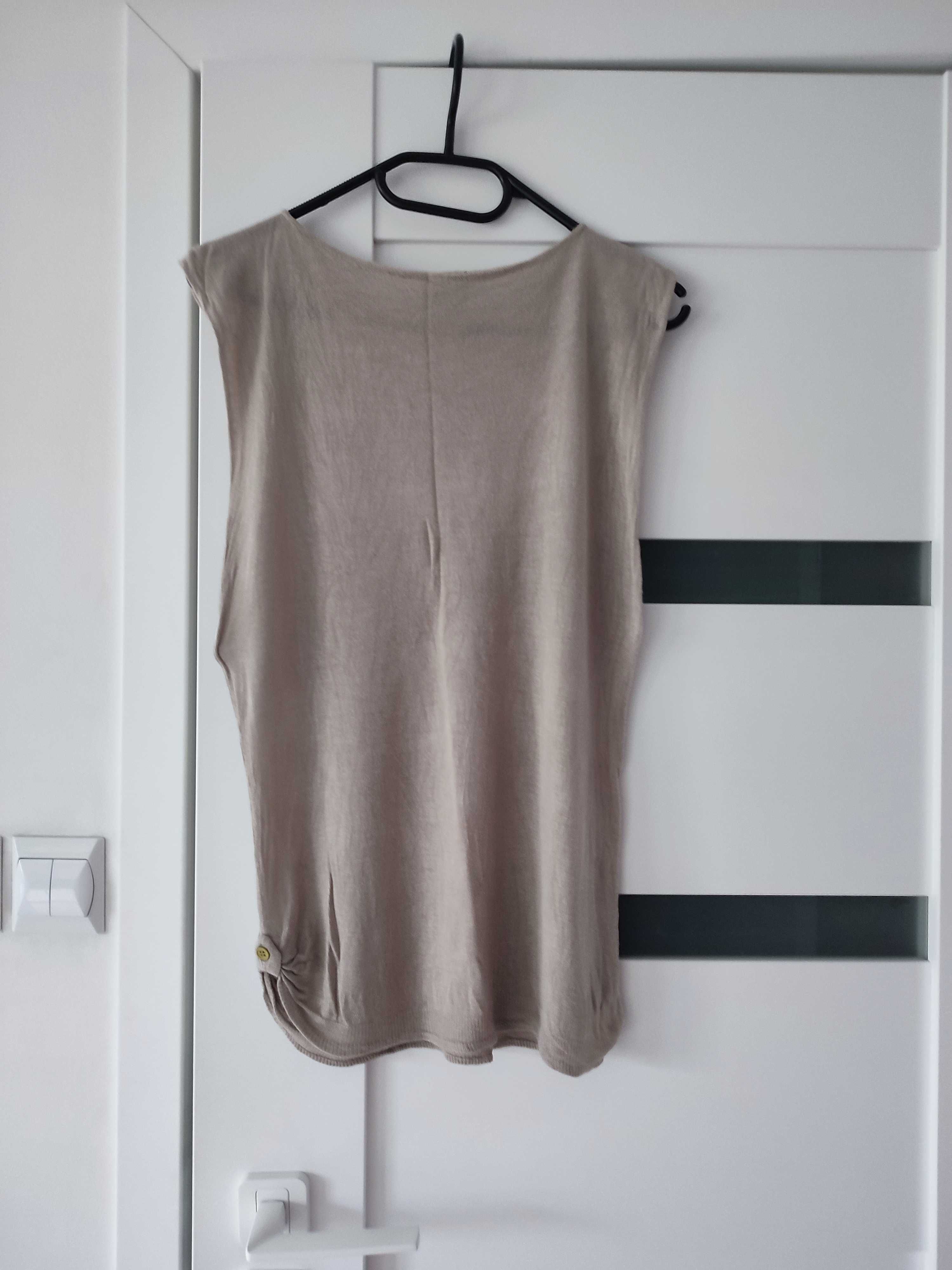 Beżowa bluzka by Malene Birger rozmiar S