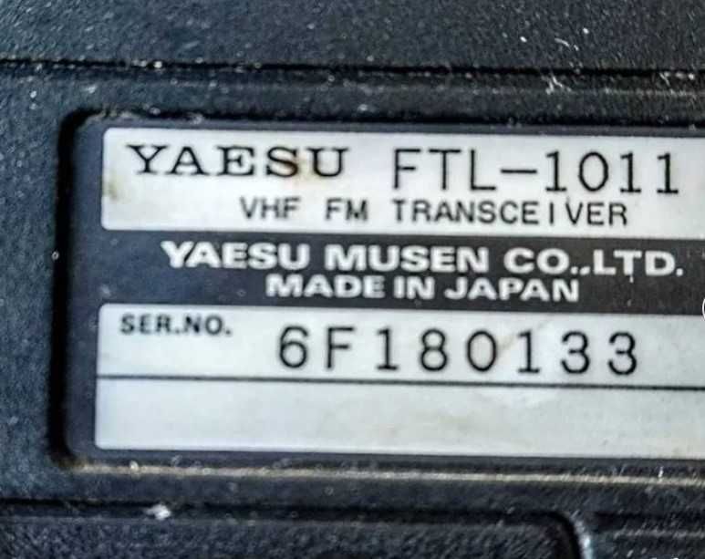 RADIOTELEFON, radiotelefony, radiostacje, krótkofalówki YAESU FTL-1011