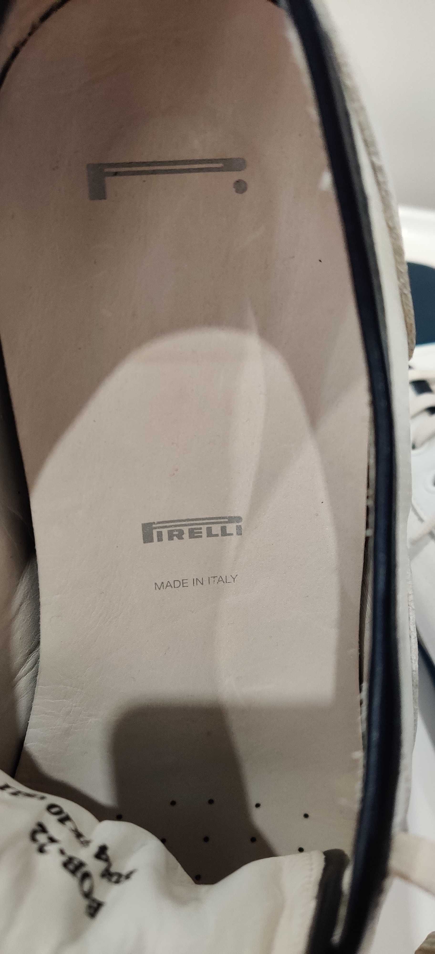 Продам мужские кеды Pirelli Италия р. 44 кожа