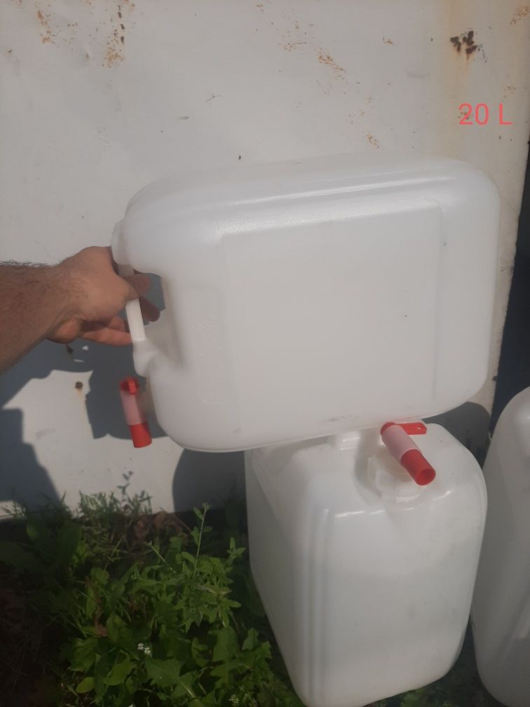 Kanister 20L, 10L  z kranikiem na wodę zbiornik do mycia rąkk