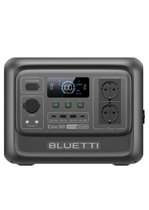 Зарядна станція Bluetti Elite 100v2/1800Вт/1024Вт.ч/LifePo4