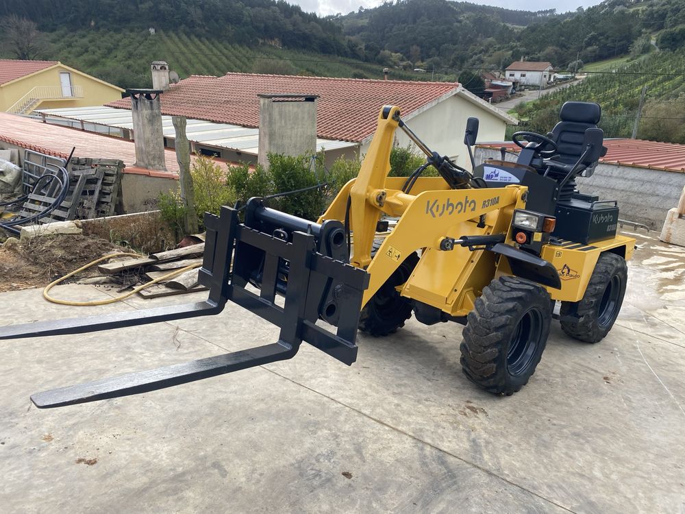Mini pa carregadora kubota