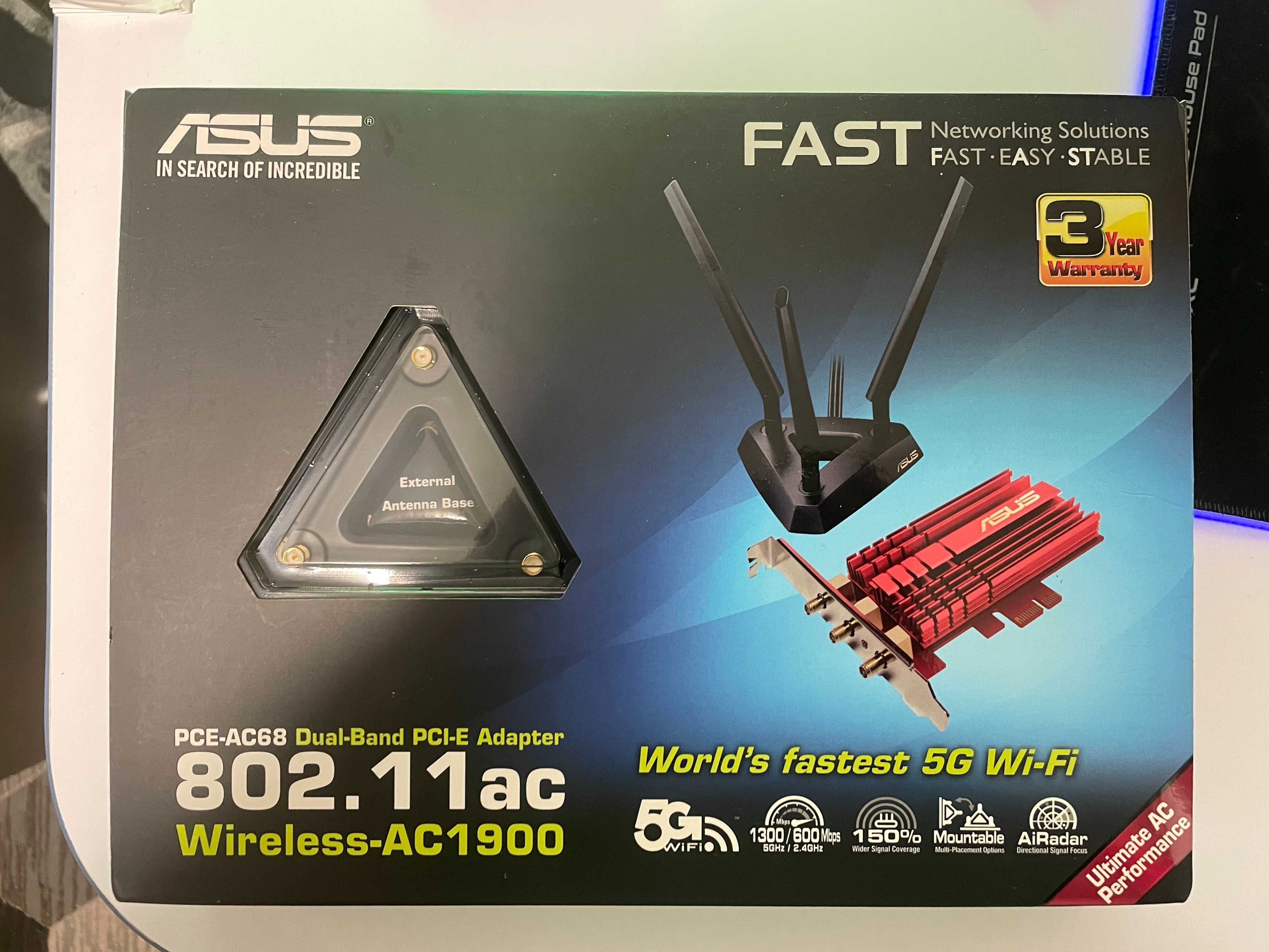 Wi-Fi адаптер Asus PCE-AC68