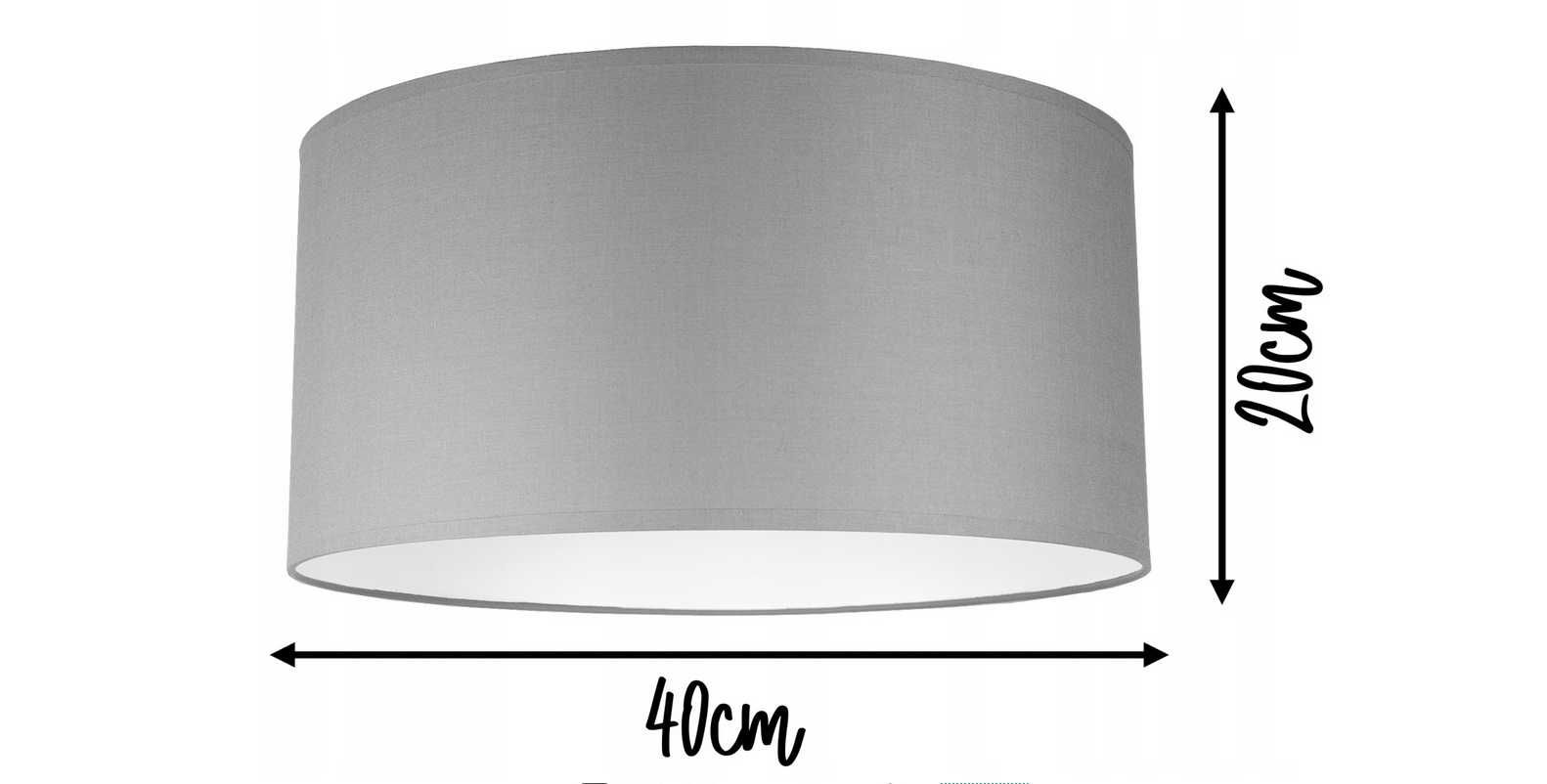 Lampa podłogowa 155cm/40cm Nowoczesna Odcienie szarości i srebra Nowa