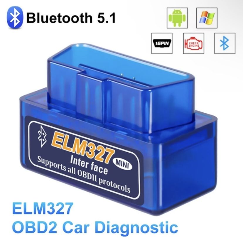 Mini scanner Bluetooth OBD2 para ELM327 Bluetooth