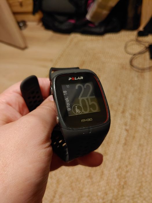 Zegarek sportowy Polar M430 z GPS i pomiarem tętna_ stan bardzo dobry