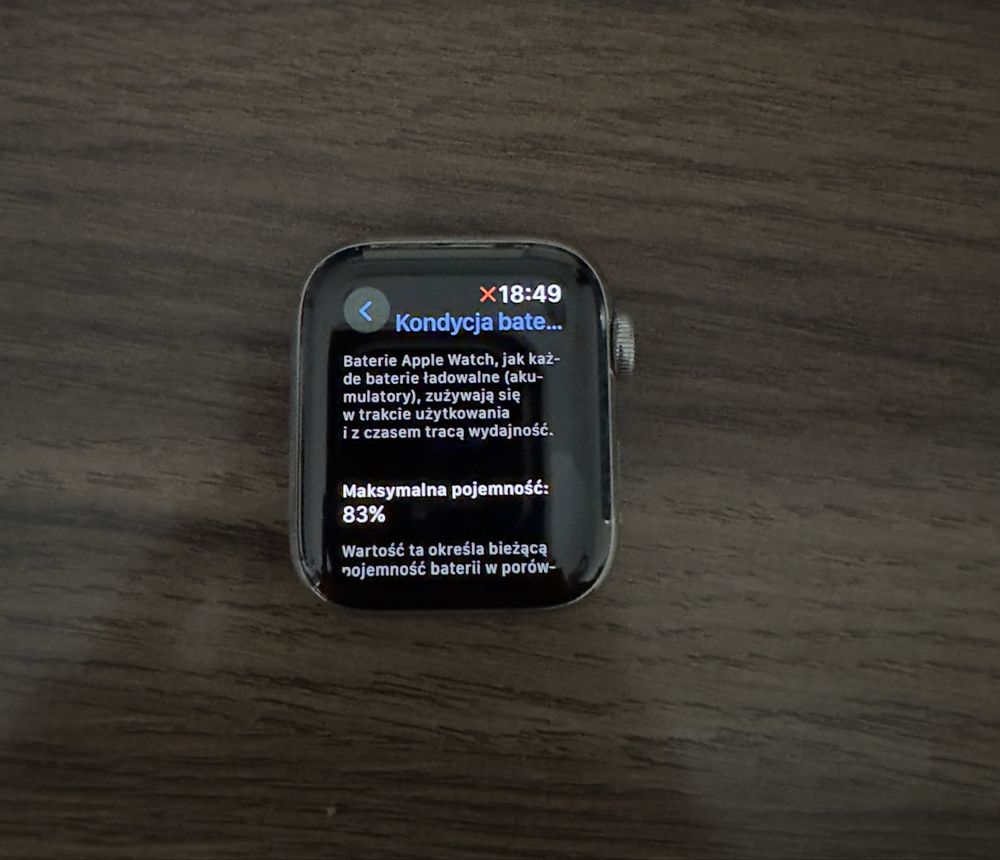 Apple Watch Series 5 – 40 mm – stal