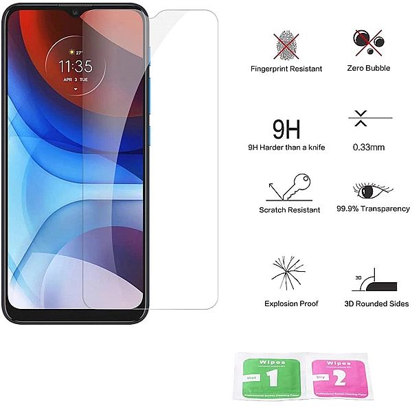 Szkło Ochronne Płaskie do Motorola Moto E7 Power / E7i Power