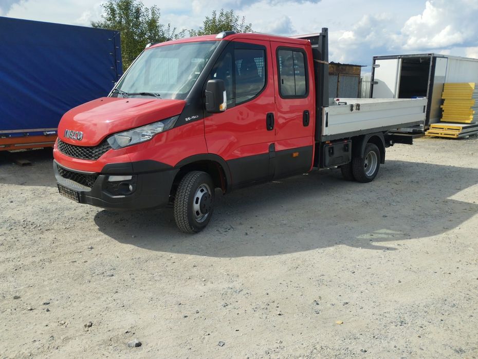 Iveco Daily Doka brygadówka 7 osobowy 35C15 3.0-80 tys. km