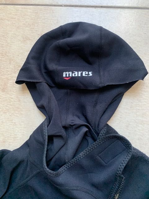 Pianka neoprenowa męska MARES 2nd Shell 178-183 L 54 krótka 2mm Kaptur