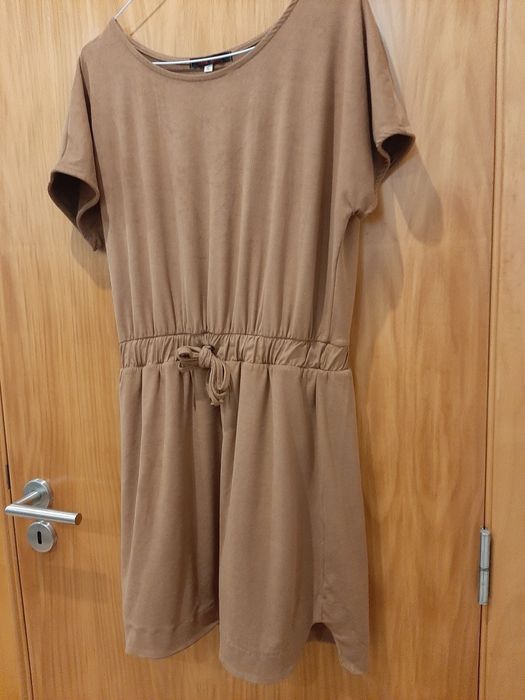 Vestido rulys tipo camurça