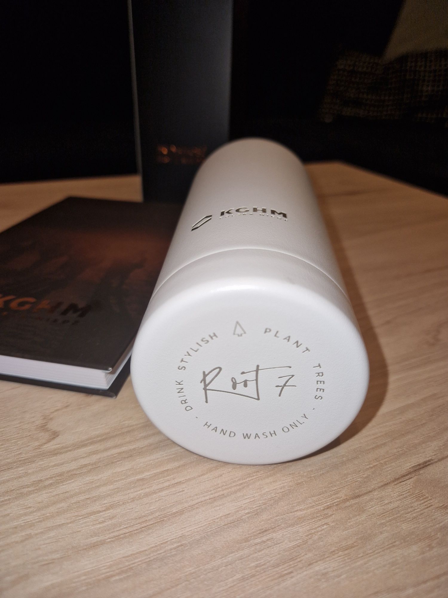 Root7 root 7 butelka termiczna 500ml + notatnik KGHM Miedź zestaw