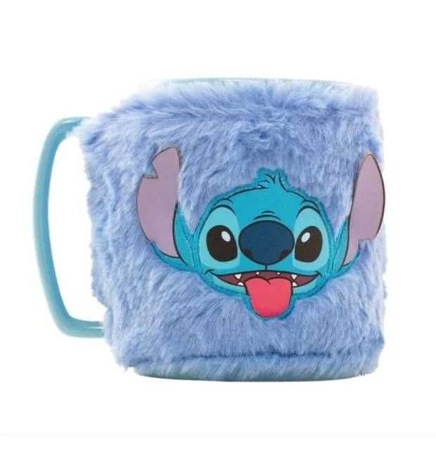 Kubek DISNEY LILO & STITCH Fuzzy Mug Z Futerkiem Nowy Gadżet Poznań