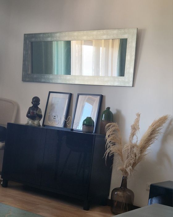 Espelho Cartagena Prata 140x40
