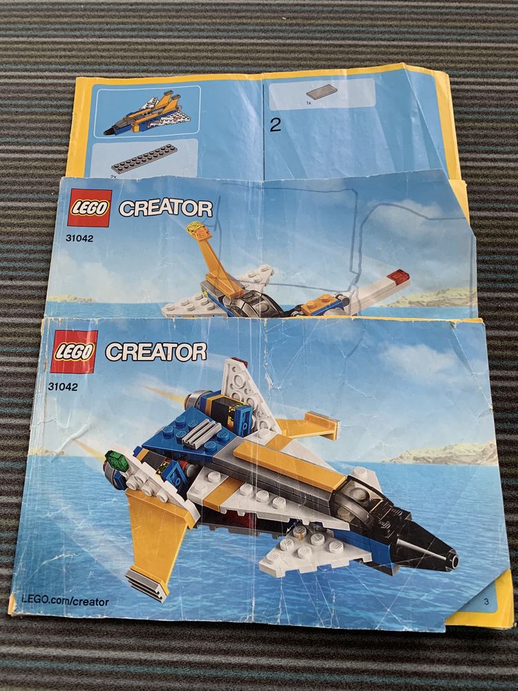 Конструктор LEGO Creator 31042 3 в 1