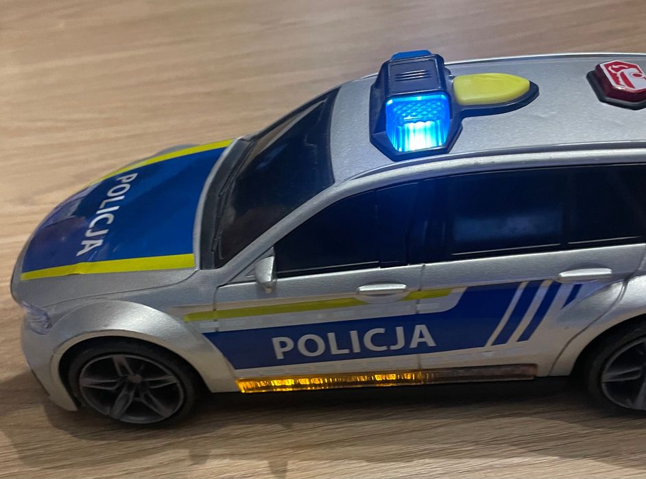 Auto policyjne firmy Dickie Toys