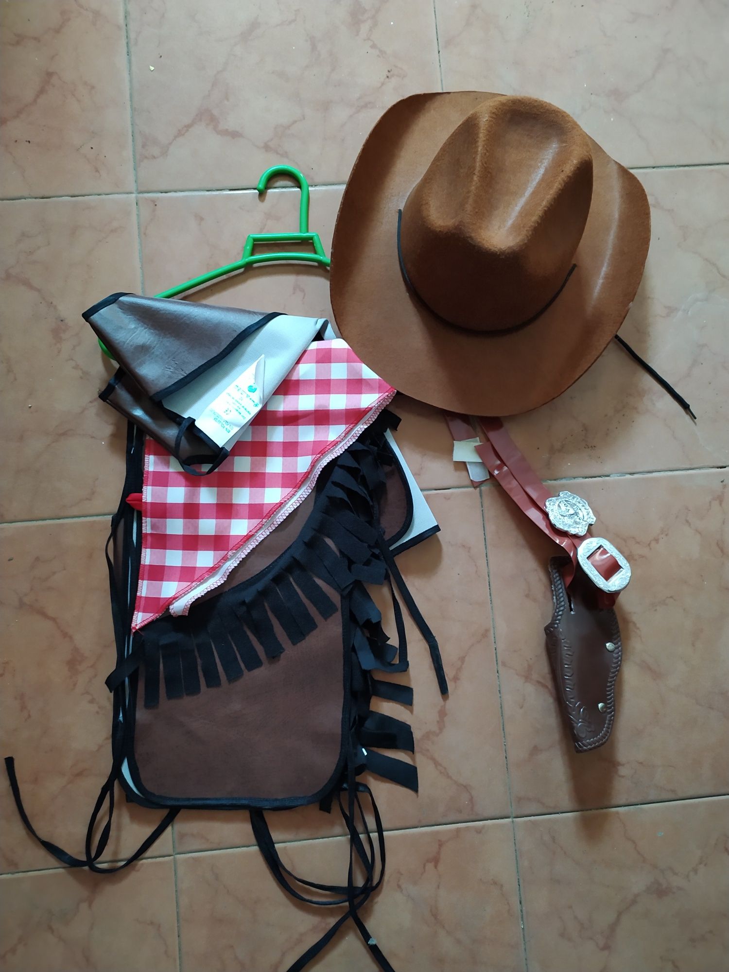 Fato de carnaval de COWBOY