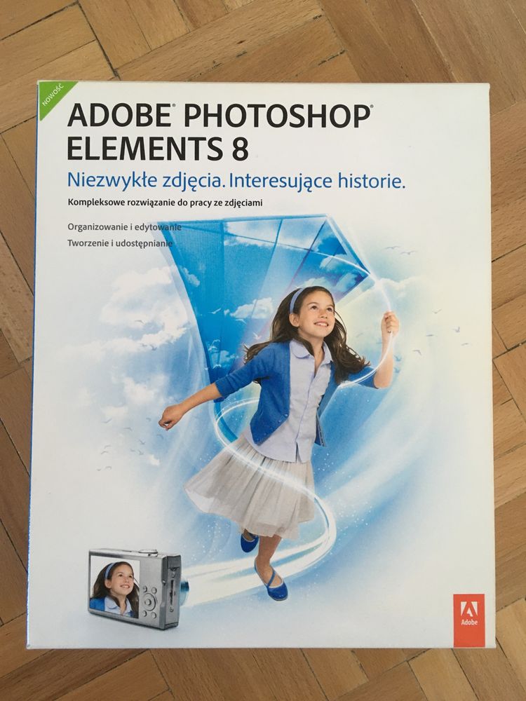 Adobe Photoshop Elements 8 na płycie