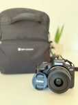 Canon EOS R100 + Lente 18-45mm + Bag K&F Concept + Cartão SSD 64GB