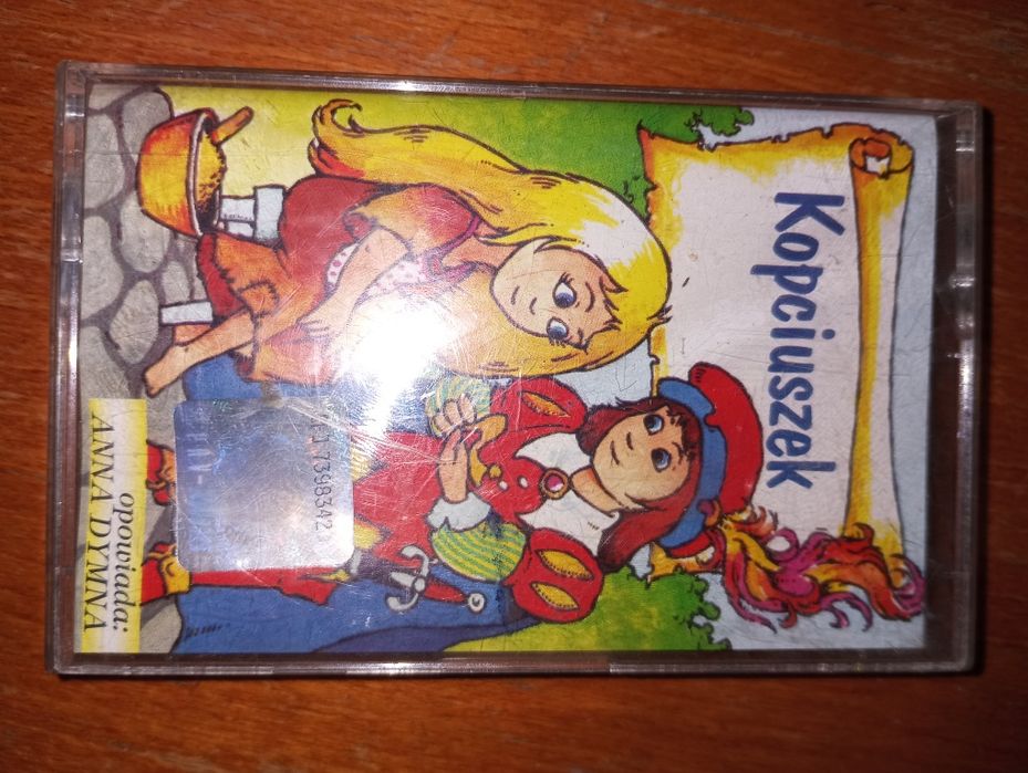 Kaseta magnetofonowa Kopciuszek czyta Anna Dymna