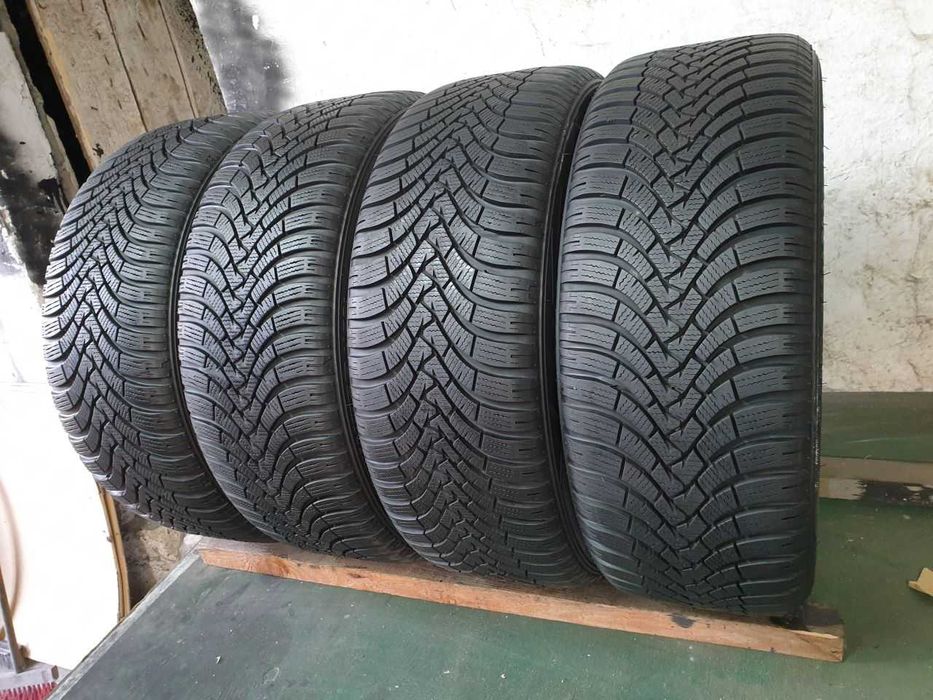 Cztery Opony zimowe 215/45R17 8mm Falken EuroWinter HS01