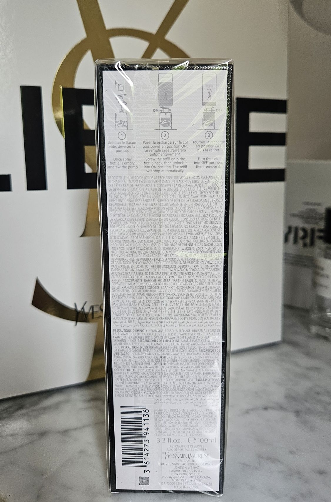 YSL, Libre EDP, 100 ml plus set próbek