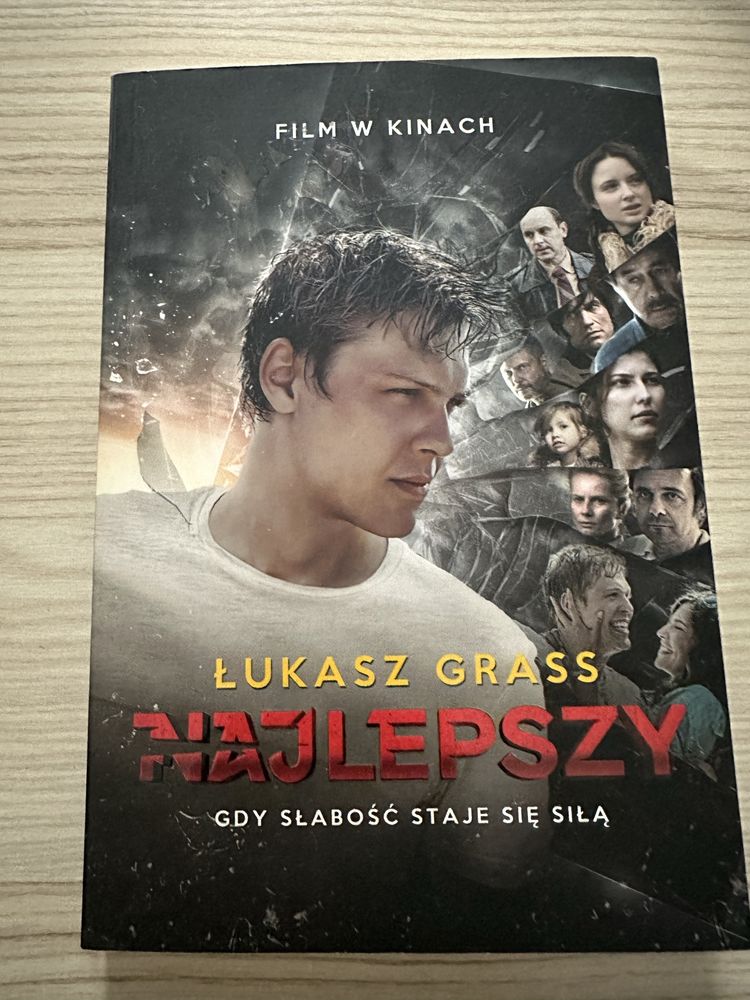 Książka pt”Najlepszy”Łukasz Grass