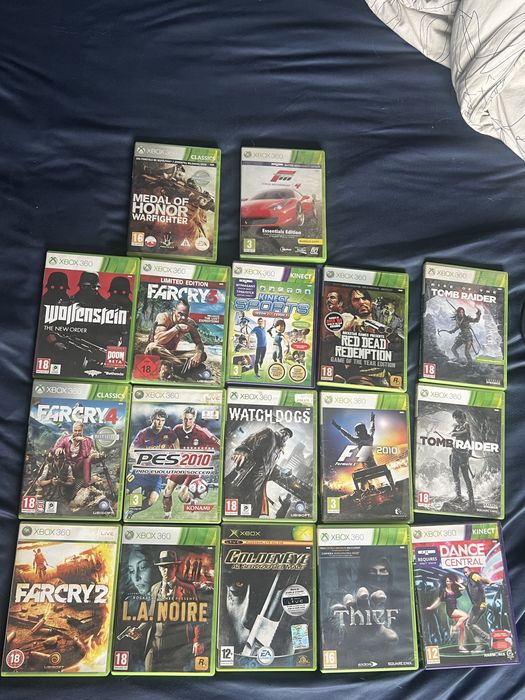 Gry xbox 360 wszystkie sprawne