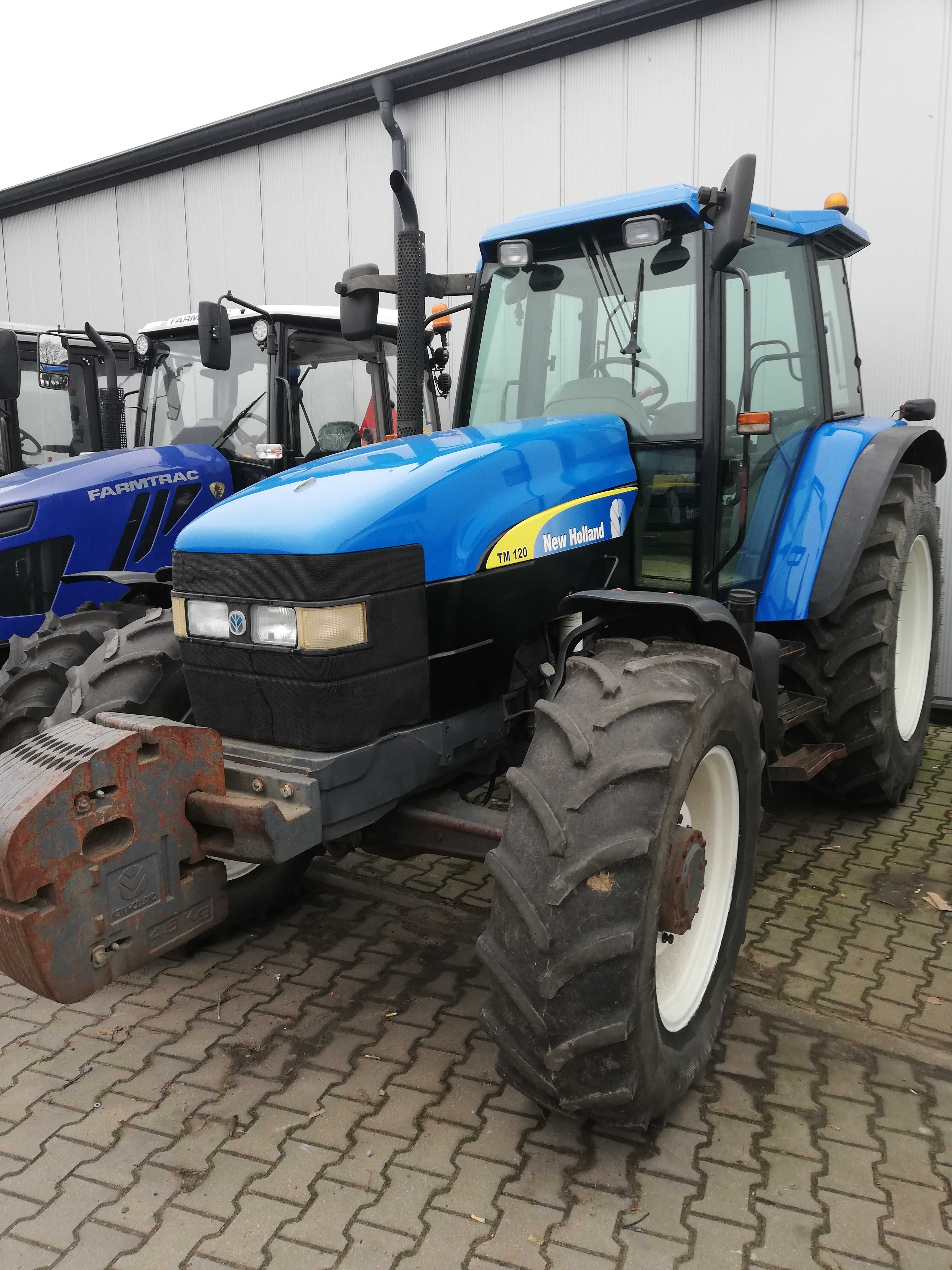 Ciągnik rolniczy New Holland TM 120