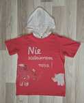 T-shirt z kapturem rozm.134