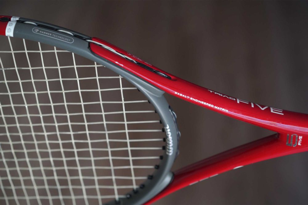 Raquete de ténis - Wilson Triad Five racket, grip size 2, like new