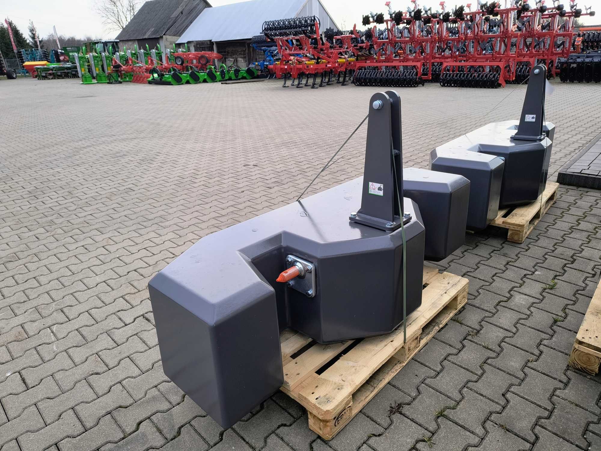 Obciążnik Magnetytowy TW MAG Short 1250kg 1400kg 1800k 2500kg FENDT MF