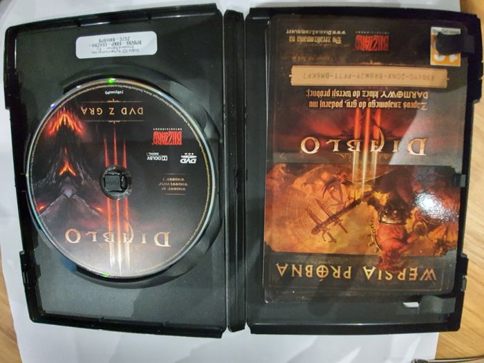 Diablo III DVD Blizard PC