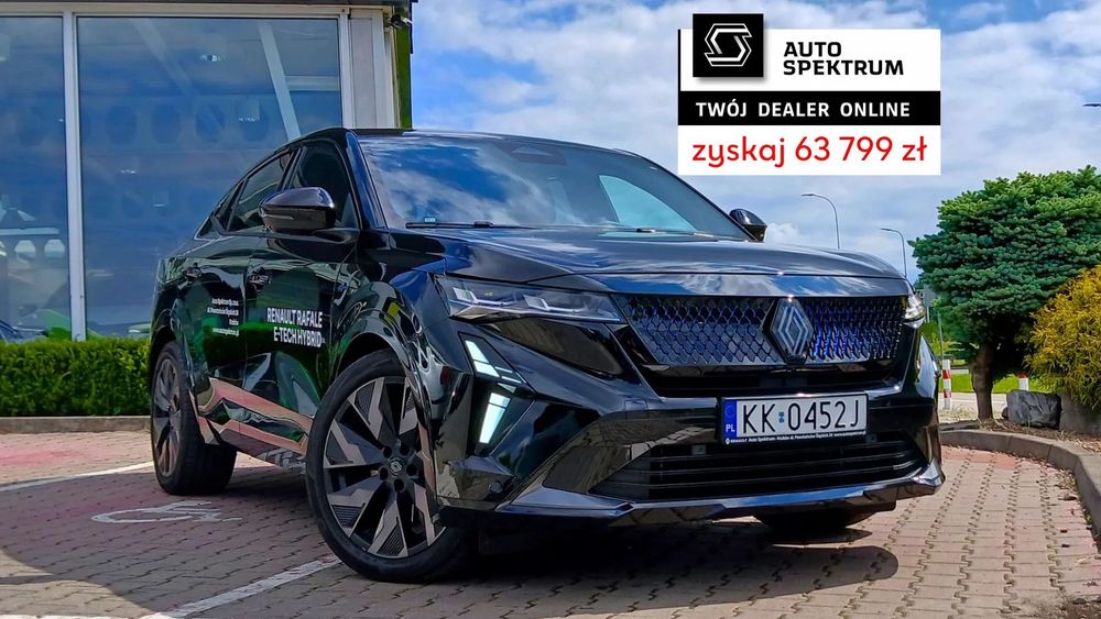 Renault Rafale E-Tech Full Hybrid 200 esprit Alpine / ZYSKAJ 63 799 ZŁ Z GWARANCJĄ