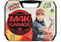 Zestaw narzędzi Neo Limited Editon "M4K Garage" 90 el. Z autografem