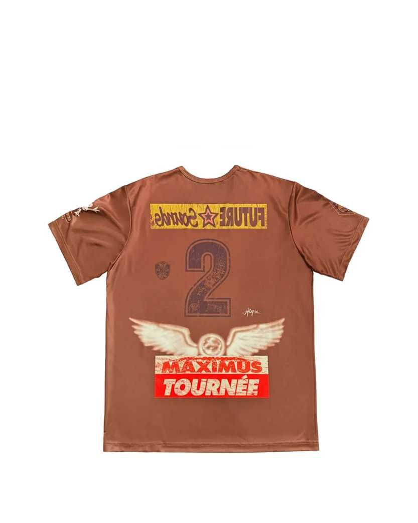 Футболка Travis Scott Cactus Jack Circus Maximus Soccer Jersey Brown