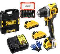 DeWalt Wiertarko Wkrętarka 12V 57.5Nm 2x2Ah + Bity