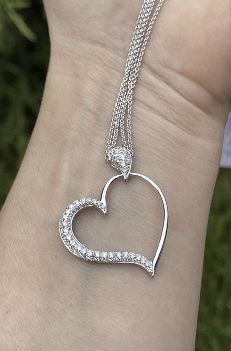 Золотий ланцюг,кольє з діамантами,цепочка с бриллиант,750 про,10 грам