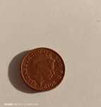 Moeda One penny 2012