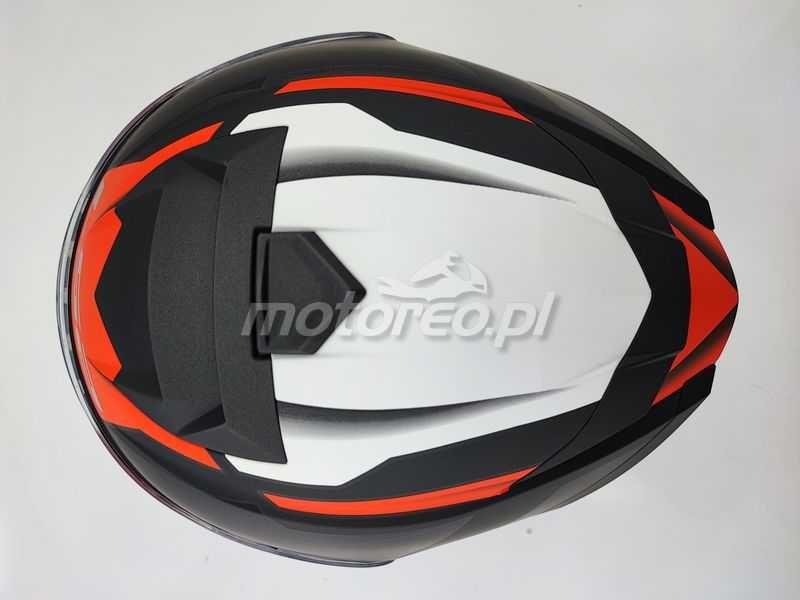 HIT! Kask z Blendą i Pinlockiem LS2 FF800 Storm 2 NERVE Mat Black Red