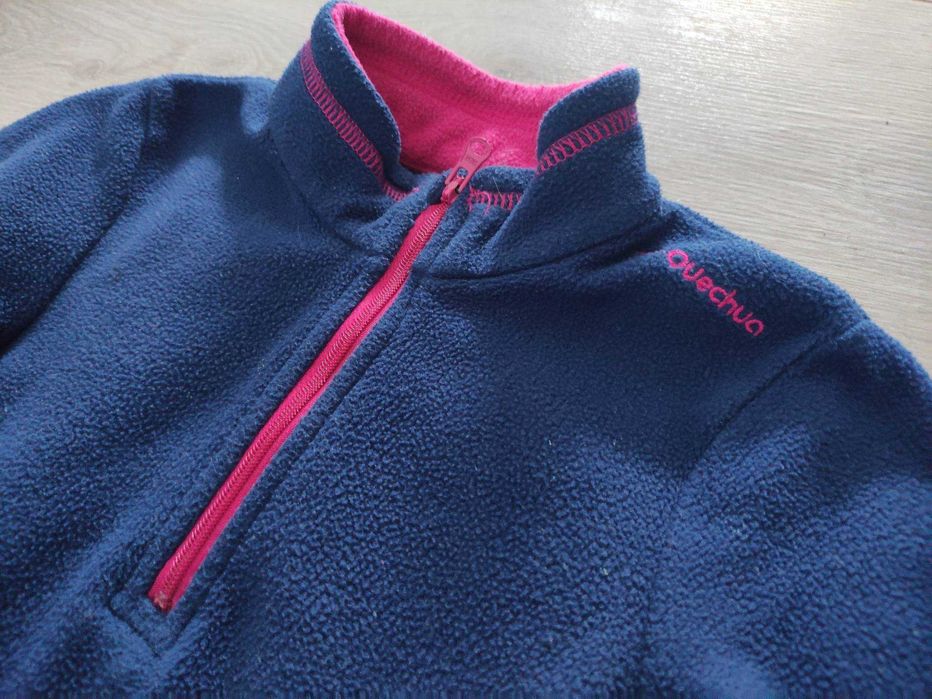 bluza z kotem i polar quechua 104