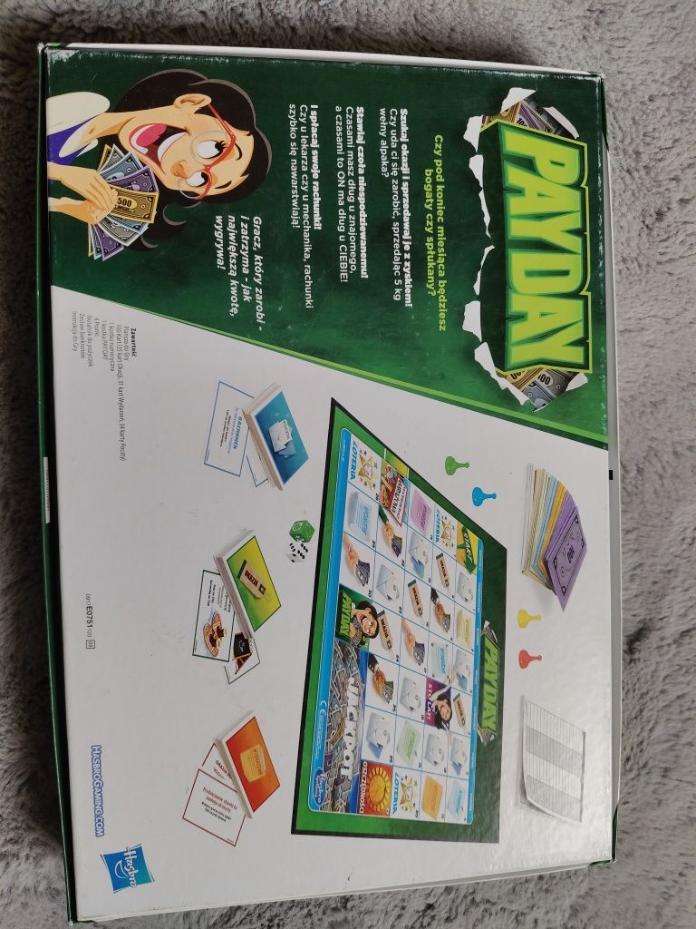 Payday jak Monopoly Hasbro Gra rodzinna