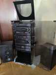 Technics System X50D wraz oryginalna szafka Vintage
