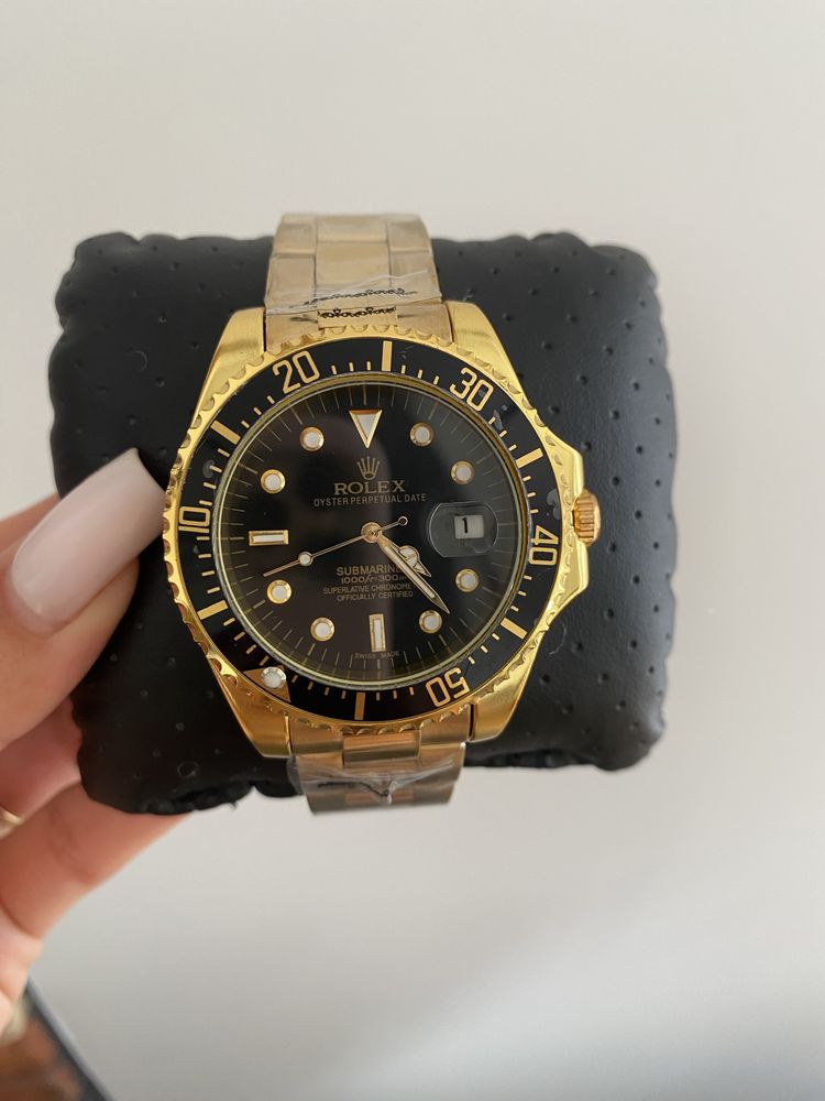 Zegarek automatyczny Rolex submariner Date Gold zloty