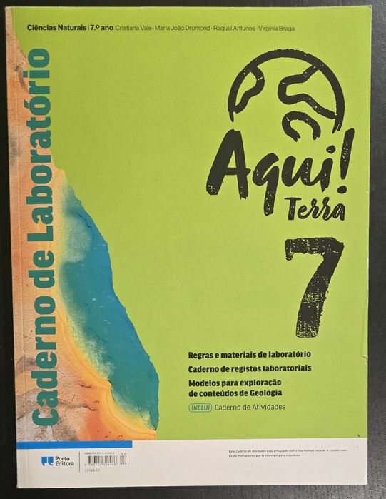 Aqui! Terra7 - CN  7⁰ano - Cad. Atividades + Cad. Laboratório